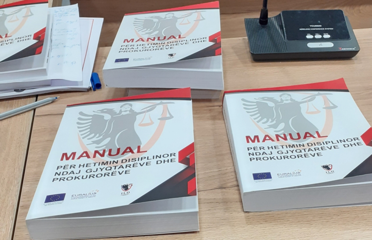 Manual on Disciplinary Investigations against Judges and Prosecutors